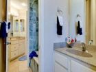 Bathroom with tub and shower